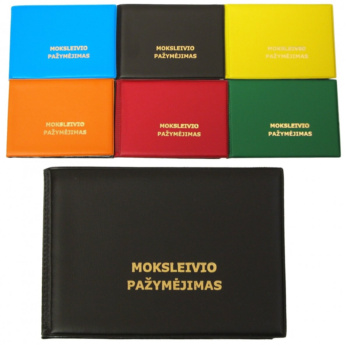 Aplankalas moksleivio pažymėjimui Aplankalas moksleivio pažymėjimui