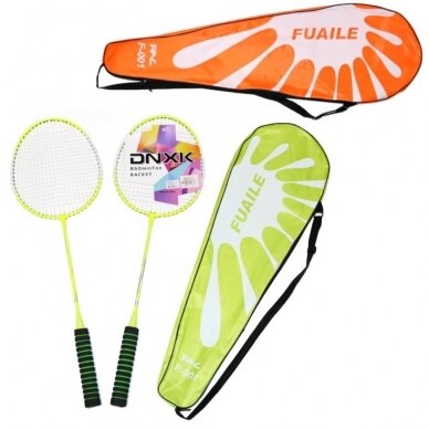 Badmintono rakečių komplektas Badmintono rakečių komplektas
