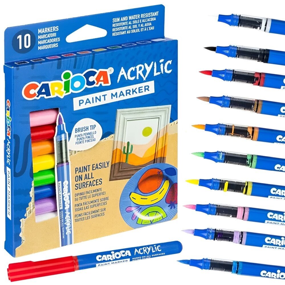 Žymekliai akriliniai Carioca Žymekliai akriliniai Carioca