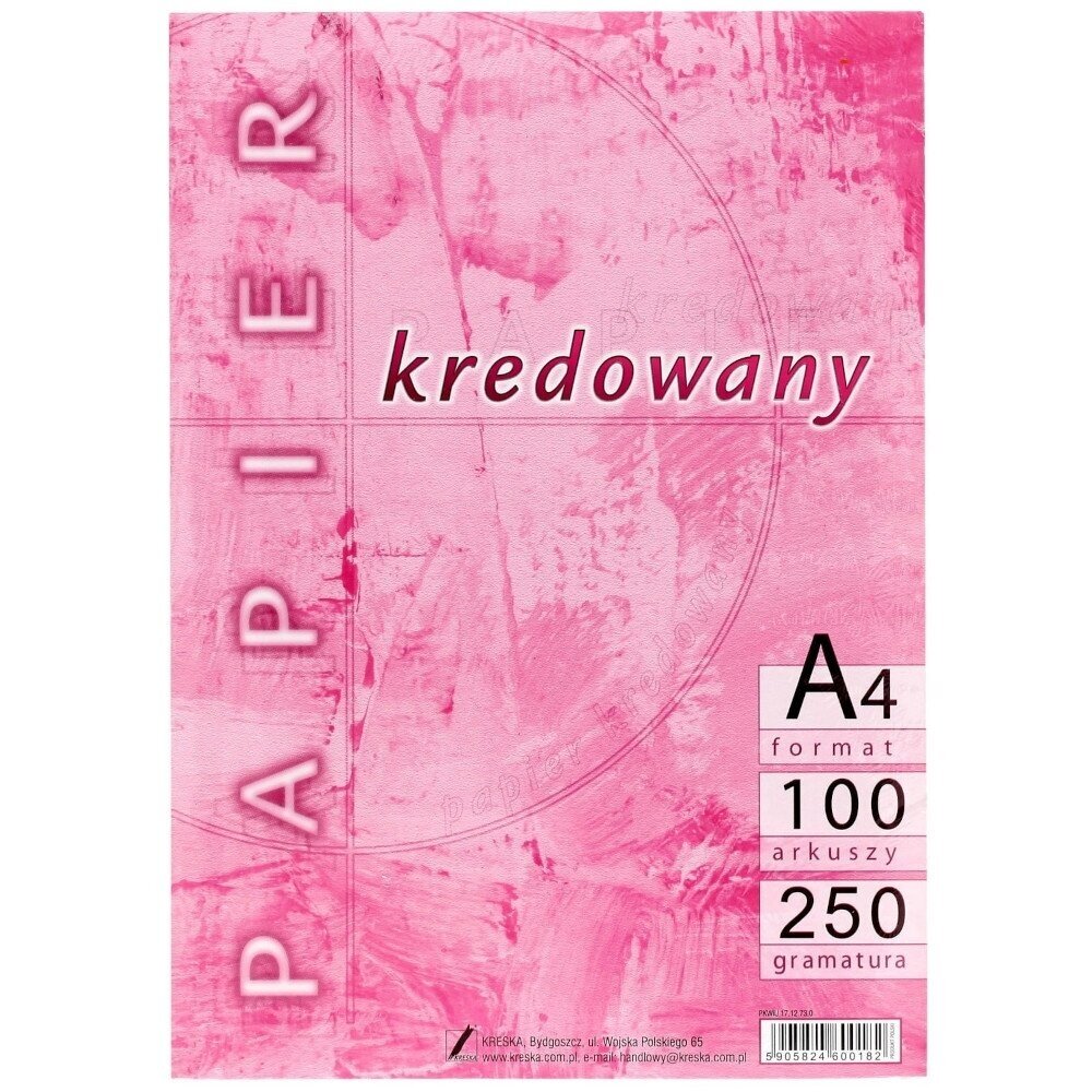 Popierius kreidinis A4
