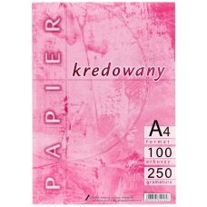 Popierius kreidinis A4