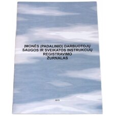 Saugos ir sveikatos instrukcijų žurnalas