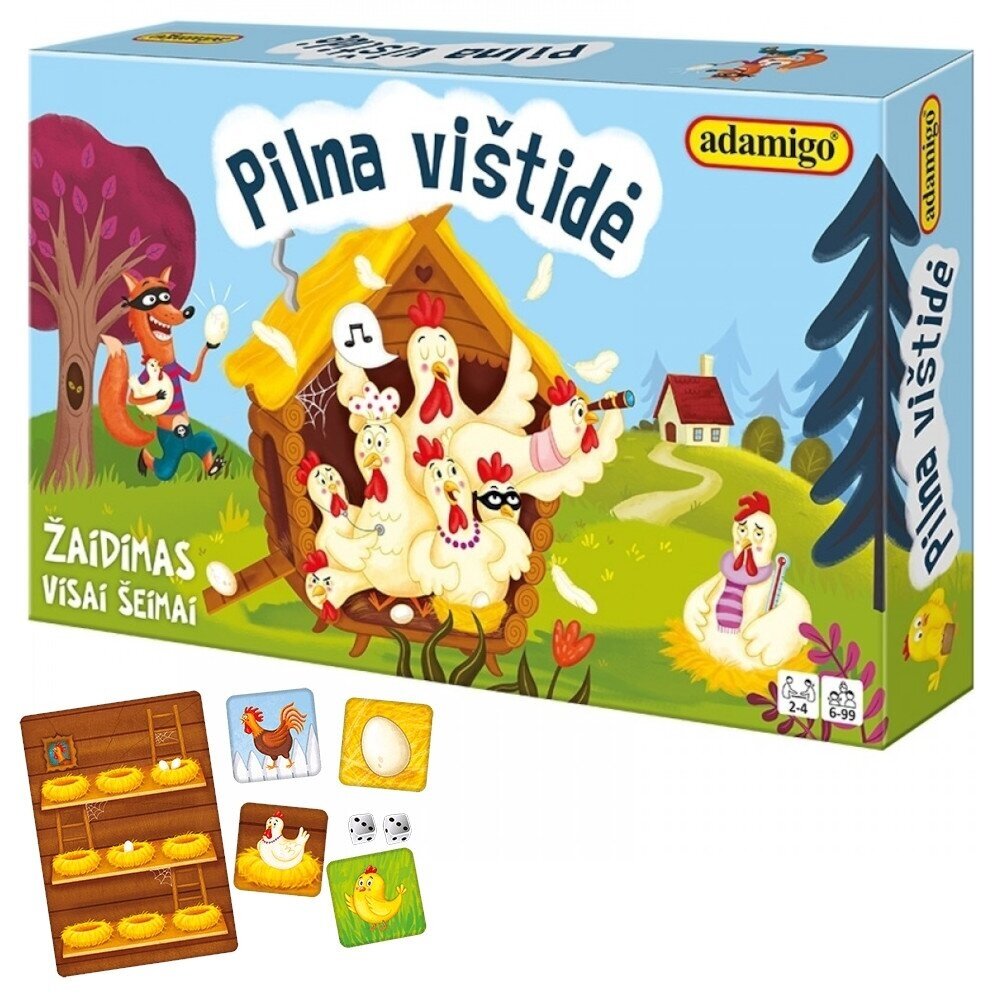 Žaidimas Pilna Vištidė