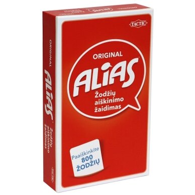 Žaidimas kelioninis Alias Žaidimas kelioninis Alias