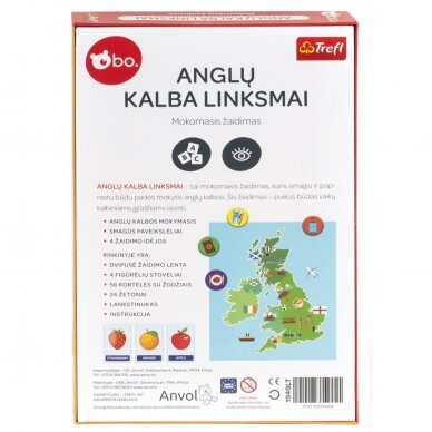 Žaidimas mokomasis Anglų kalba linksmai 1 Žaidimas mokomasis Anglų kalba linksmai 1