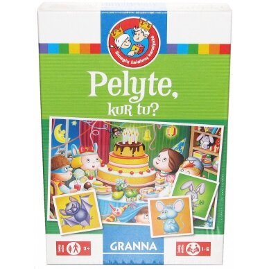 Žaidimas Pelyte, kur tu? Žaidimas Pelyte, kur tu?