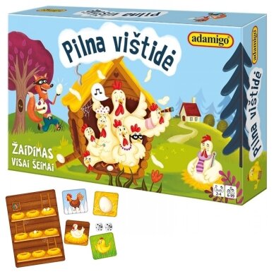 Žaidimas Pilna Vištidė Žaidimas Pilna Vištidė